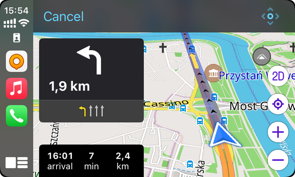 Navigeren met de Chigee AIO5 BMW, OsmAnd en MyRoute-app