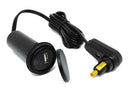 Touratech 01-030-0172-0 Touratech Din naar USB A en USB C 12v oplader 12v aansluiting