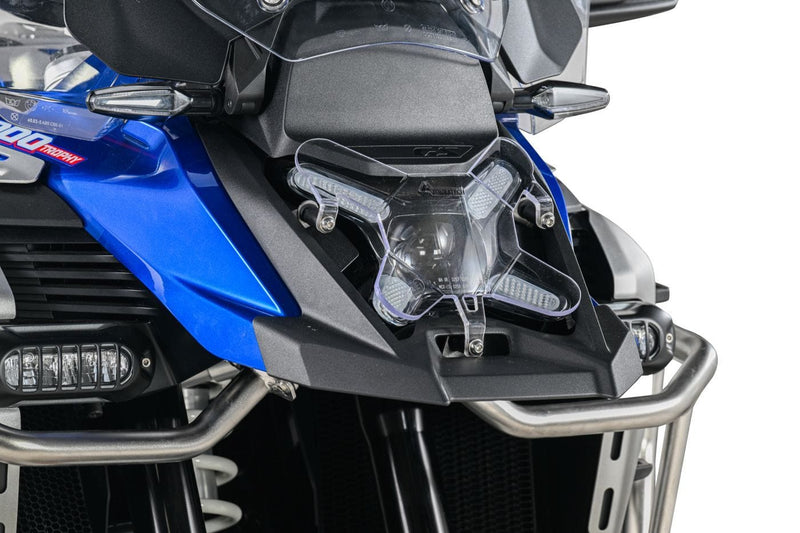 Touratech 01-035-5091-0 Headlight protector Makrolon with quick release fastener for R1300GS ADV *OFFROAD USE ONLY* koplampbeschermer Headlight protector Makrolon with quick release fastener for R1300GS ADV *OFFROAD USE ONLY*