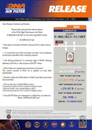 Wysokowydajny filtr DNA BMW R1300GS i R1300GS Adventure