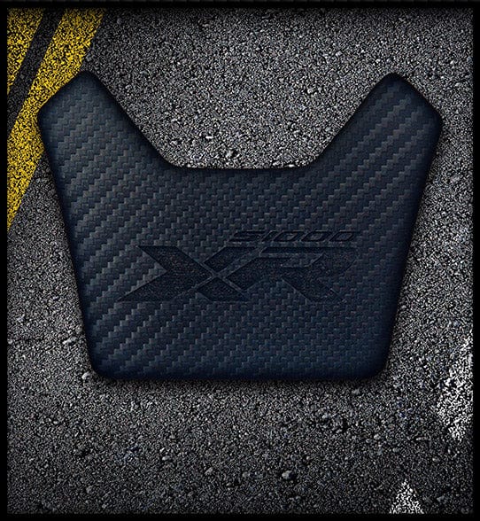 Rubbatech AT Carbon S1000XR Rubbatech tankpad carbon look voor de S 1000 XR -2019 Tankpads