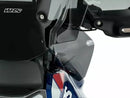 WRS BM097FS WRS Side Deflectors windgeleiders voor de BMW R1300GS Windgeleider