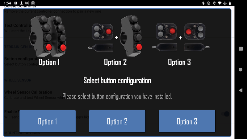 Carpe Iter Carpe Iter Terrain command 3 met bleutooth connectie Knoppen