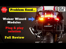 Moduły Weiser Wizards z przodu i z tyłu do BMW R1250GS i Adventure 2021+
