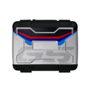 Puig BMW GS Vario zijkoffer stickerset zwart rood blauw Koffer sticker